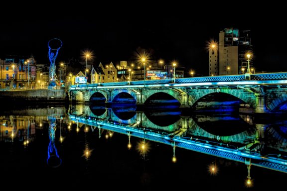 River Lagan at Night